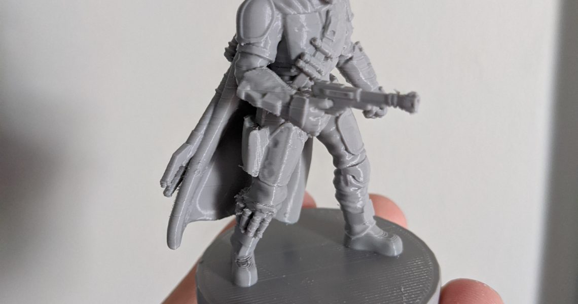 3D Print a Mandalorian Mini Figure