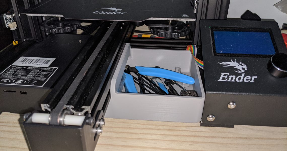 Ender 3 Pro Printed Tool Drawer