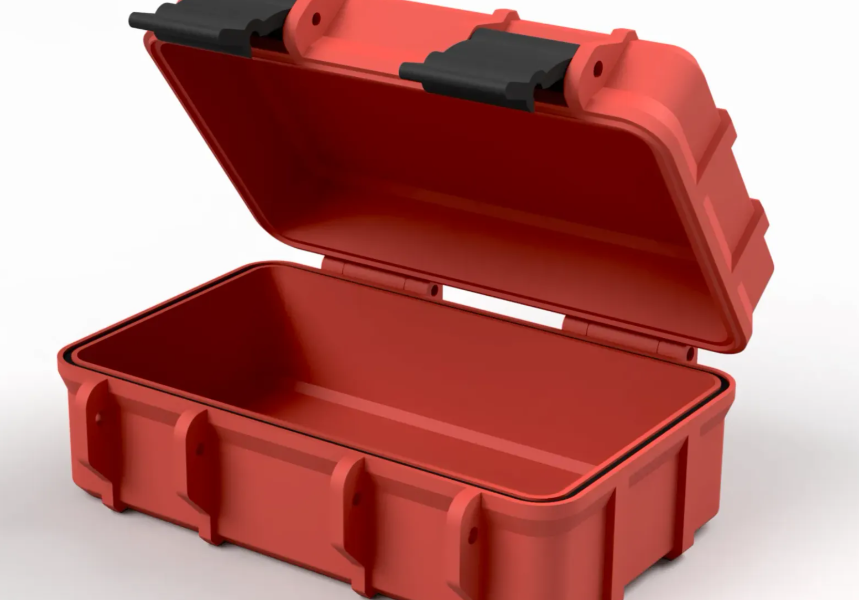 3D Printing Small Pelican style cases or ruggedized boxes.